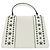 Borsa Pixie con manico superiore e borchie a stella Jimmy Choo Bianco - vista 2