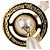 Collana Vivienne Westwood Gold Orb Broken Pearl D'oro - vista 10