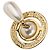 Collana Vivienne Westwood Gold Orb Broken Pearl D'oro - vista 11