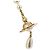 Collana Vivienne Westwood Gold Orb Broken Pearl D'oro - vista 2