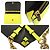 Borsa a tracolla Burberry in pelle giallo neon - vista 8