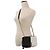 BURBERRY Laura Small Bicolor gesteppte Schultertasche mit Kette Schwarz Weiß - Ansicht 13