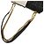 BURBERRY Laura Small Bicolor gesteppte Schultertasche mit Kette Schwarz Weiß - Ansicht 8