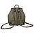 Sac à dos en cuir BALLY Bahira Turnlock Gris - vue 2