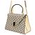 Valextra Iside Mini Borsa a tracolla/Borsa a mano 2-Way Bianco Multicolore - vista 8