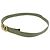 Cintura Valentino V-logo Canvas Army Green Verde Cachi - vista 3