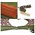 Borsa Coach Coachtopia Ergo Butterfly Print Rosso Verde Verde oliva - vista 8