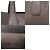 Borsa a tracolla Burberry 2-Way Soft Banner in pelle verniciata Marrone - vista 10