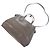 Borsa a tracolla Burberry 2-Way Soft Banner in pelle verniciata Marrone - vista 8