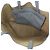 Borsa Tote Tod's in pelle grana blu-grigio Marrone - vista 5
