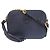 Tory Burch McGraw Leather Navy Camera Bag Shoulder 0614 Azul marino
