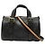 Bolsa de Ombro Chloé Mini Boston Preto