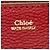 Bolso bandolera de cadena Chloé Drew Roja - vista 15