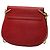 Bolso bandolera de cadena Chloé Drew Roja - vista 2