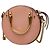 Bolso de mano Chloé Pixie Bolso de hombro con cadena Rosa - vista 2