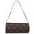 Louis Vuitton Papillon Pochette Monogram Canvas Mini Castaño - vista 2