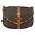 Louis Vuitton Saumur Monogram Canvas Marron