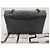 Chanel Shoulder Suede Patchwork Medium Negro - vista 4