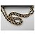 Chanel Shoulder Suede Patchwork Medium Negro - vista 5