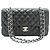 Chanel Classic Double Flap Quilted Lambskin Medium Schwarz