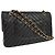 Chanel Classic Double Flap Quilted Lambskin Medium Nero - vista 2
