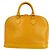 Borsa Louis Vuitton Alma in pelle Epi PM Giallo - vista 2