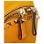 Zaino Valentino Rockstud in pelle Yellow Gold D'oro - Ansicht 11