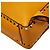 Zaino Valentino Rockstud in pelle Yellow Gold D'oro - Ansicht 6