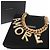 Dolce & Gabbana AMORE Perlenkette Golden - Ansicht 2