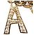 Dolce & Gabbana AMORE Perlenkette Golden - Ansicht 3