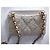 Chanel Tweed Mini Bag Weiß mit Kette - Ansicht 14