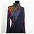 Etro Milano Maxikleid mit floralem Print Schwarz Mehrfarben - Ansicht 12