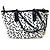 MCM x LOVELESS Dalmatian Nieten-Schultertasche Schwarz Weiß - Ansicht 2