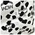 MCM x LOVELESS Dalmatian Nieten-Schultertasche Schwarz Weiß - Ansicht 8