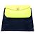 Borsa a pochette Sergio Rossi giallo fluorescente con chiusura turnlock - vista 9