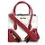 Borsa Miu Miu Matelassé in pelle rossa e bianca Bianco Rosso