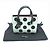 Bolsa Mini 2-Way de Bolinhas Dolce & Gabbana Preto Branco Vermelho - vista 14