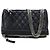 Borsa a tracolla in pelle trapuntata Jimmy Choo Nero