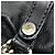 Borsa a tracolla in pelle trapuntata Jimmy Choo Nero - vista 8
