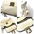Borsa 2-Way Chloé Elsie Beige - vista 14
