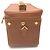 Bolsa Vanity MCM em couro castanho Marrom - vista 3