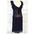 Vanessa Bruno Vestido de Punto Couture Papillon Morado oscuro - vista 15