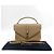 Autre Marque Saint Laurent Classic Monogram College Matelasse Chevron Leather Medium Beige - Ansicht 2