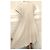 Cacharel Cream Wool Openwork Polka Dot Dress - view 17