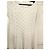 Cacharel Cream Wool Openwork Polka Dot Dress - view 4