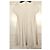 Cacharel Cream Wool Openwork Polka Dot Dress - view 7