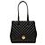 Versace Medusa gesteppte Tote Bag Schwarz