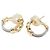 Autre Marque Orecchini a lobo Philippe Charriol in oro 18K e diamanti
