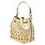 Borsa a secchiello Jimmy Choo Star Studded Pom-Pom - vista 2