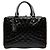 Bally gesteppte schwarze Handtasche Boston Bag